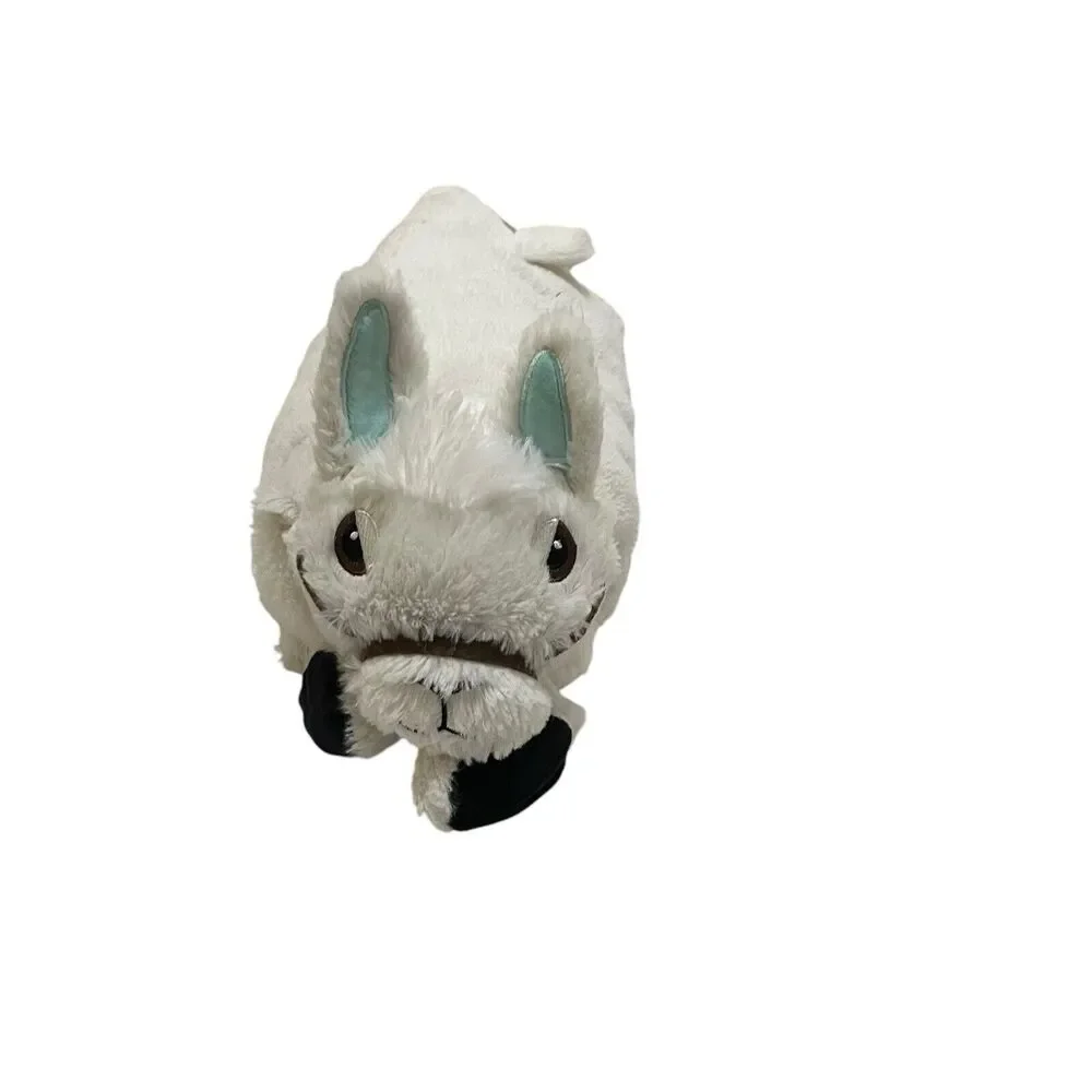 Piper Kids White Llama Plush Pillow Pet Foldable Cuddly Travel Friend 12